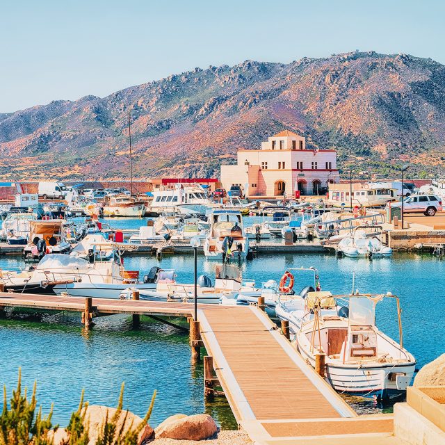 Hafen von Pothia, Kalymnos, Griechenland