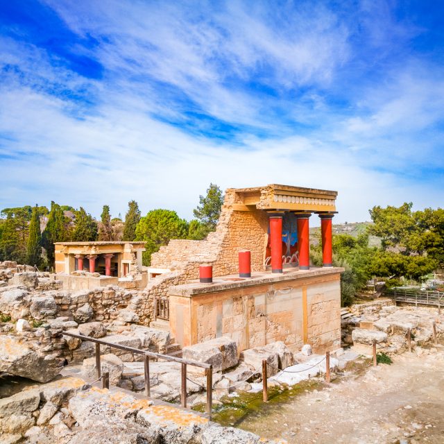 Knossos Palast, Heraklion, Kreta