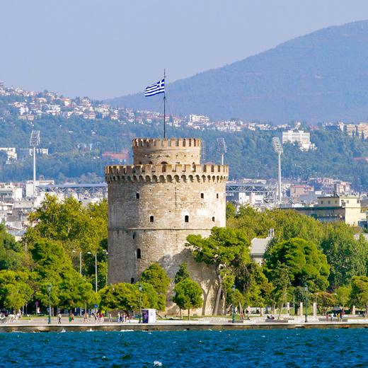 Der weisse Turm von Thessaloniki